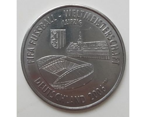 Спортивный жетон FIFA Deutschland 2006 Германия Чемпионат Мира по Футболу Leipzig