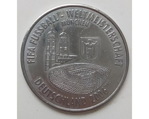 Спортивный жетон FIFA Deutschland 2006 Германия Чемпионат Мира по Футболу Munchen