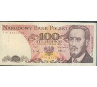 100 злотых 1988 год Польша
