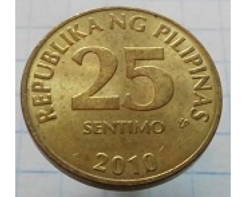 25 сентимо 2010 год Филиппины