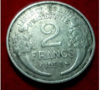 2 франка 1958 год Франция