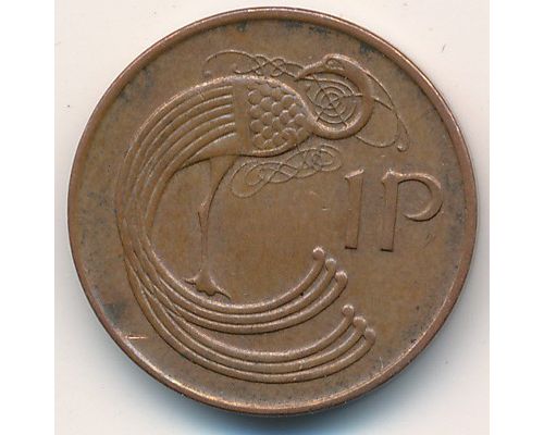 1 пенни 1996 год Ирландия