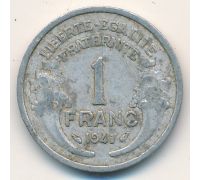 1 франк 1947 год Франция