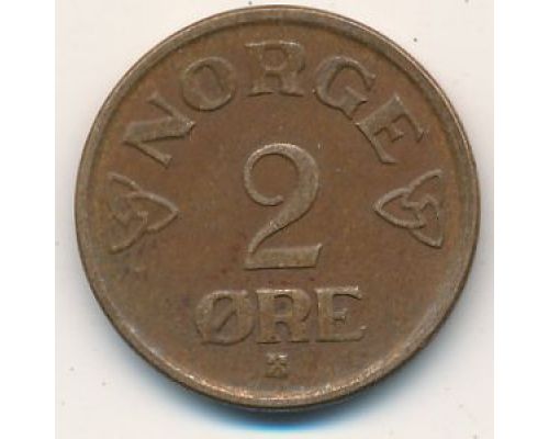 2 эре 1956 год Норвегия