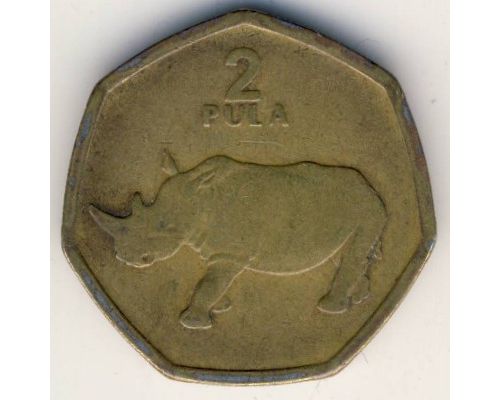 2 пула 2004 год Ботсвана Носорог