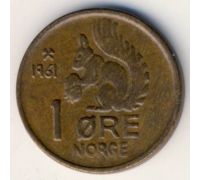 1 эре 1961 год Норвегия