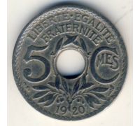 5 сентим 1920 год Франция (сантим)