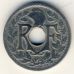 5 сентим 1920 год Франция (сантим)