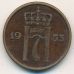2 эре 1953 год. Норвегия