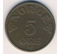 5 эре 1952 год Норвегия