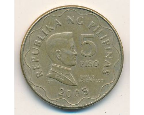 5 писо 2005 год Филиппины - песо
