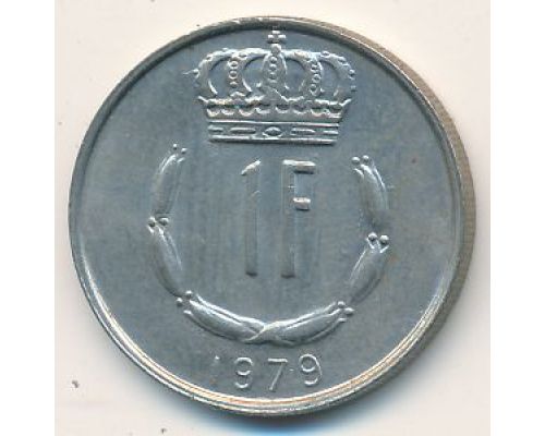 1 франк 1979 год Люксембург Жан