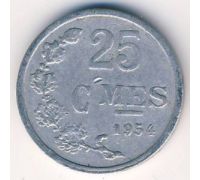 25 сантим 1954 год Люксембург