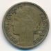 50 сентим 1933 год Франция (сантим)