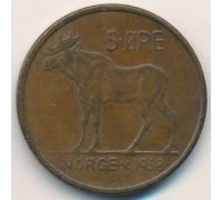 5 эре 1958 год Норвегия Лось