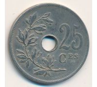 25 сентим 1908 год Бельгия