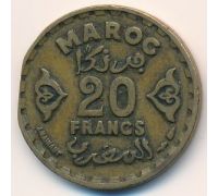 20 франков 1951 год Марокко - 1371