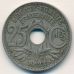 25 сентим 1922 год Франция (сантим)