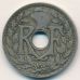 25 сентим 1922 год Франция (сантим)