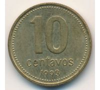 10 сентаво 1993 год Аргентина