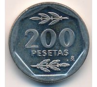 200 песет 1986 год Испания