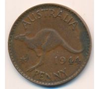 1 пенни 1944 год Австралия (p) Perth