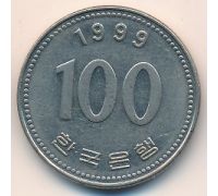 100 вон 1999 год Южная Корея
