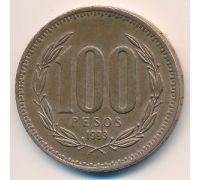 100 песо 1993 года Чили