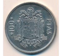 100 песет 1975 год Испания