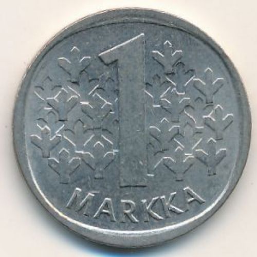 1 марка 1983 год Финляндия