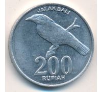 200 рупий 2003 год Индонезия Скворец