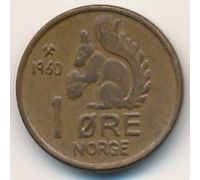 1 эре 1960 год Норвегия