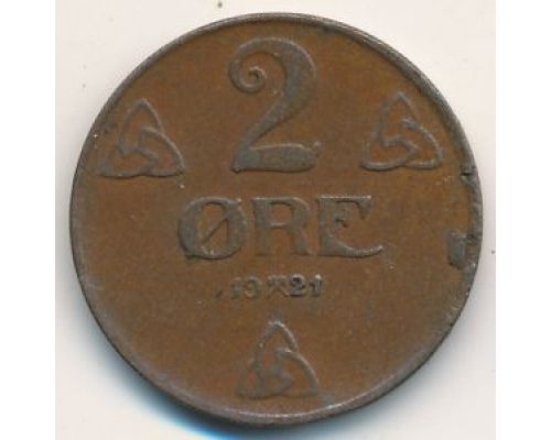 2 эре 1921 год Норвегия