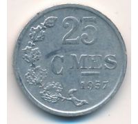 25 сантим 1957 год Люксембург