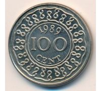 100 центов 1989 года Суринам