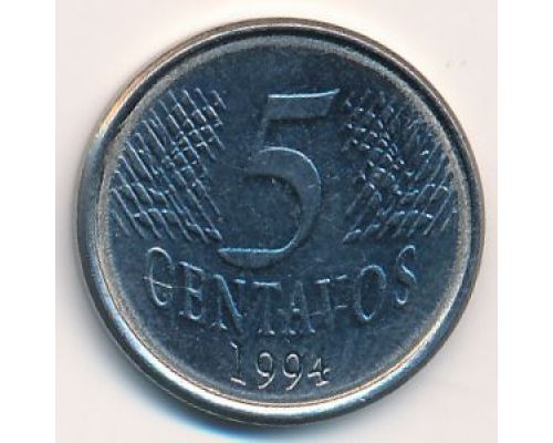 5 сентаво 1994 год Бразилия