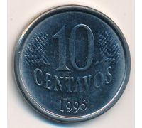 10 сентаво 1996 год Бразилия