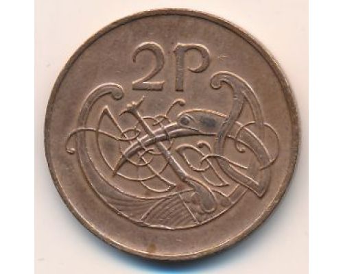 2 пенса 1995 год Ирландия