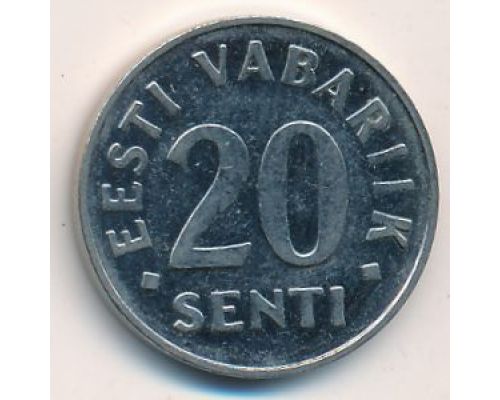 20 сентов 2004 год Эстония