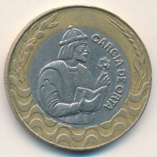 200 эскудо 1991 год. Португалия. Гарсия Де Орта