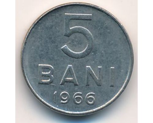 5 бани 1966 год Румыния