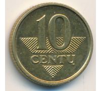 10 центов 2008 год Литва