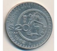 20 песо 1982 год Мексика