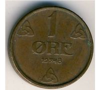 1 эре 1948 год Норвегия