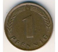 1 пфенниг 1949 год Германия ФРГ