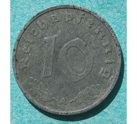 10 рейхспфеннигов 1944 год A Германия Третий Рейх