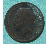 1 фартинг 1917 год Великобритания Георг V
