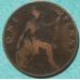 1 пенни 1900 год Великобритания one penny Королева Виктория №2