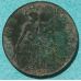 1 пенни 1926 год Великобритания one penny Георг V