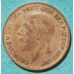 1 пенни 1927 год Великобритания one penny Георг V №2